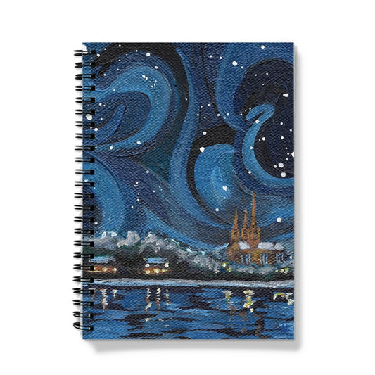 Snowstorm in Lichfield Notebook