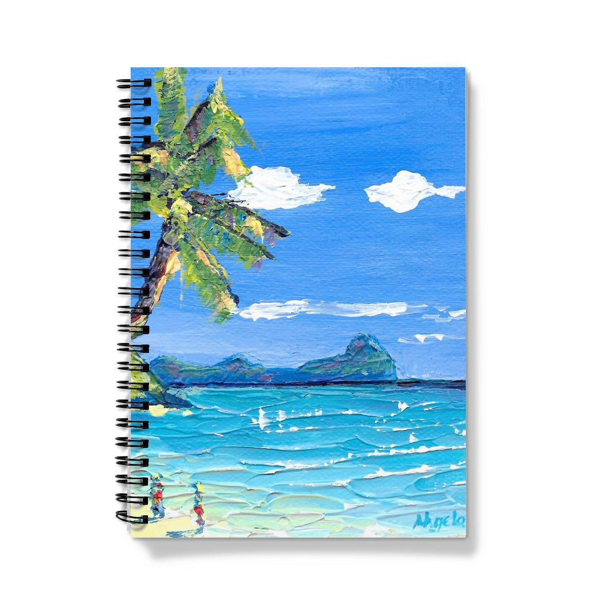A little walk on the beach, Mauritius Notebook