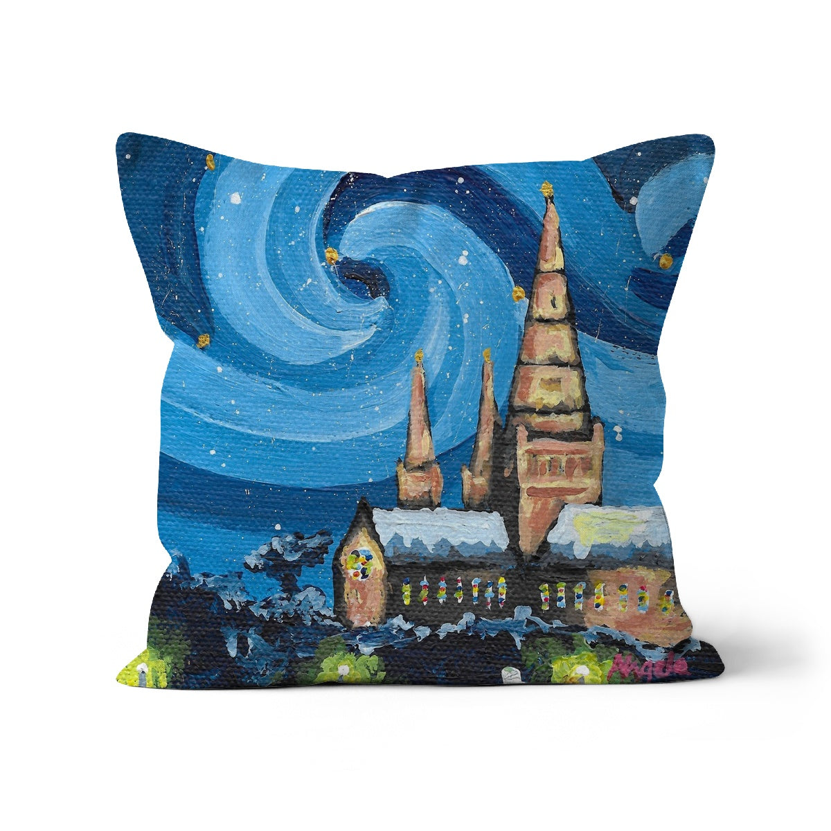 Winter's night, Lichfield Cushion