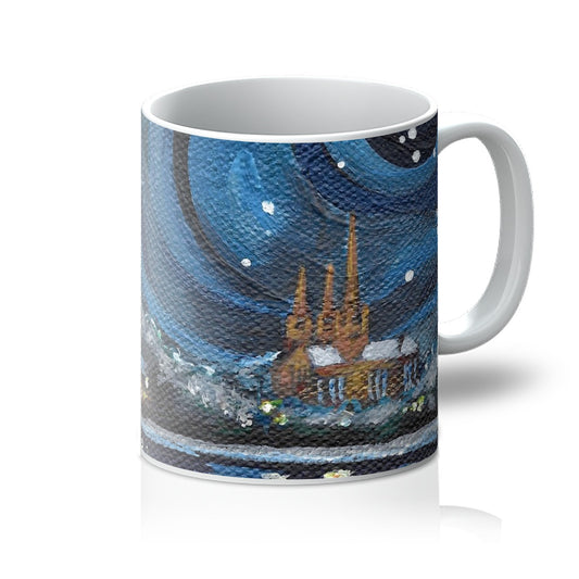 Snowstorm in Lichfield Mug
