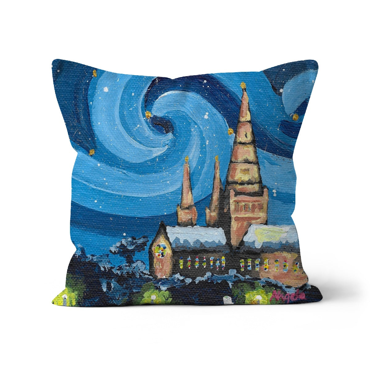 Winter's night, Lichfield Cushion