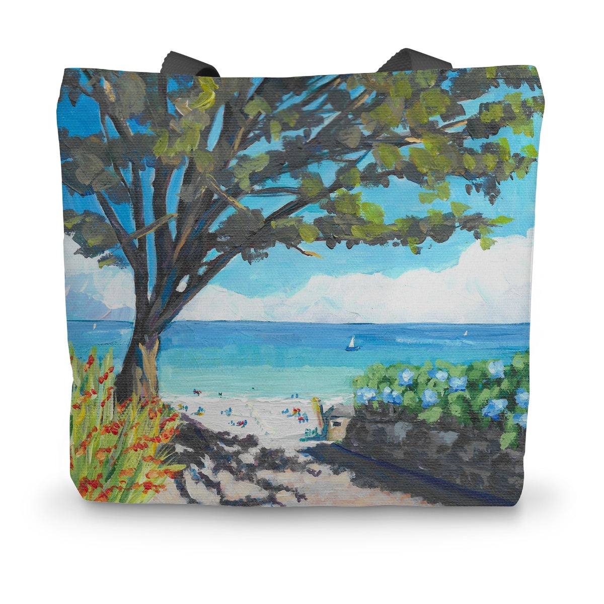 Cornish Days Canvas Tote Bag