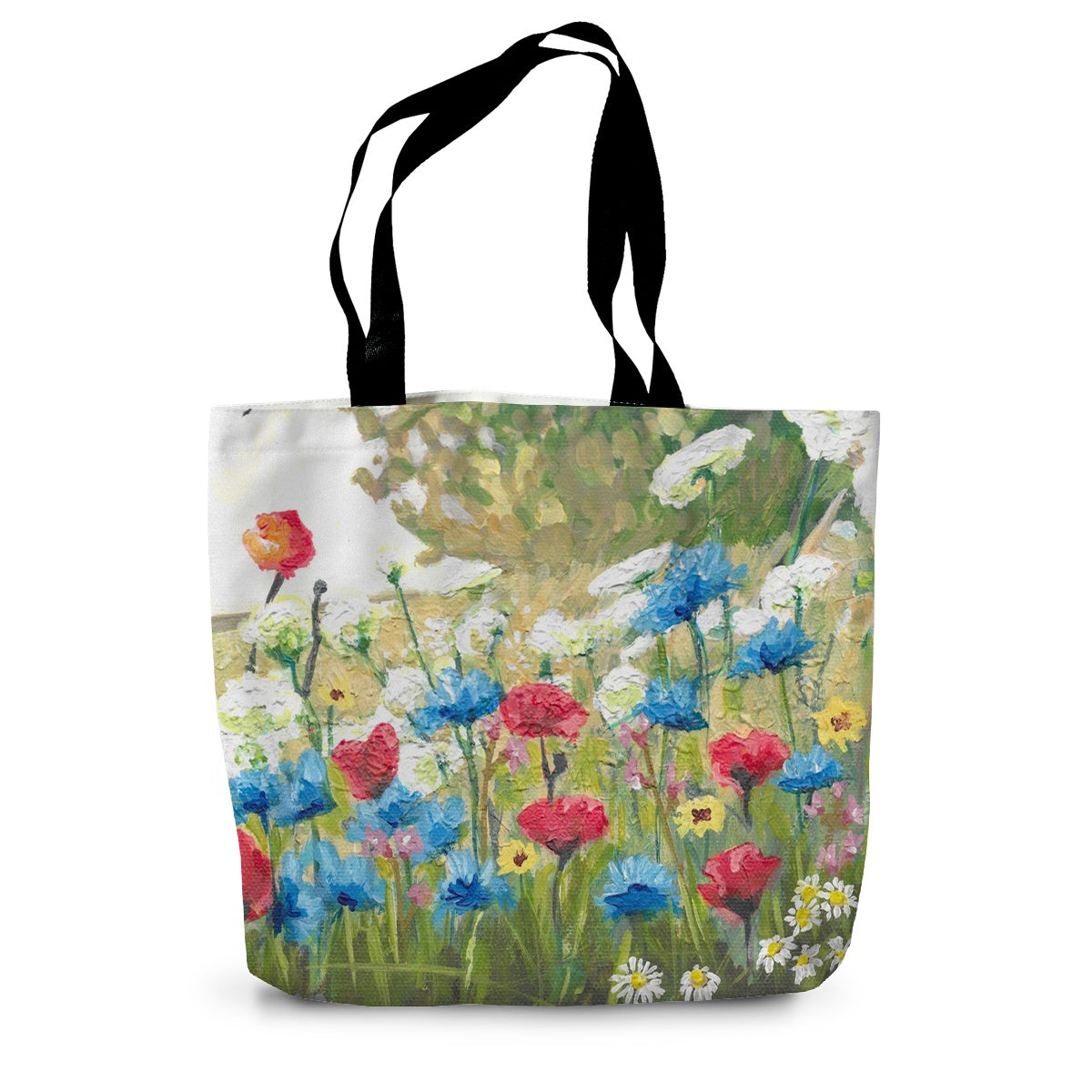 Wildflower meadow Canvas Tote Bag