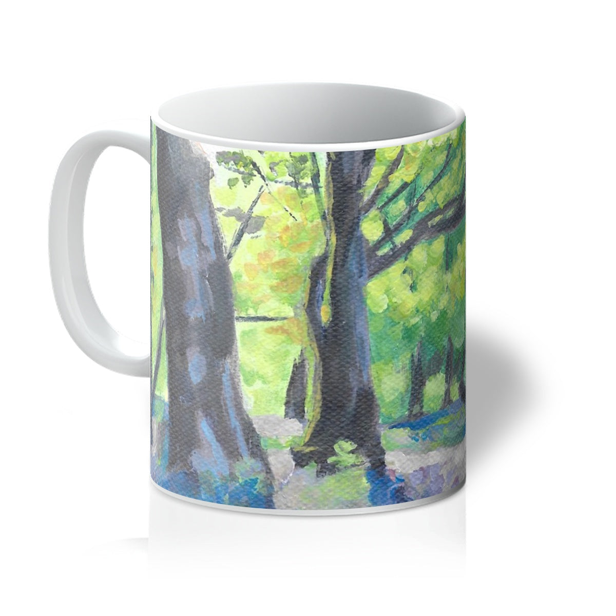 Bluebells at dawn 2 Mug