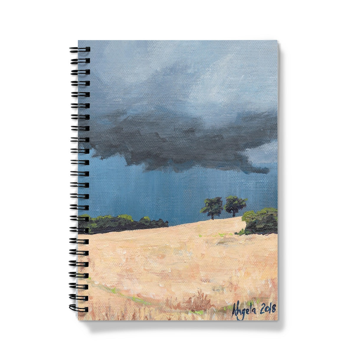 Storm over Wall Notebook