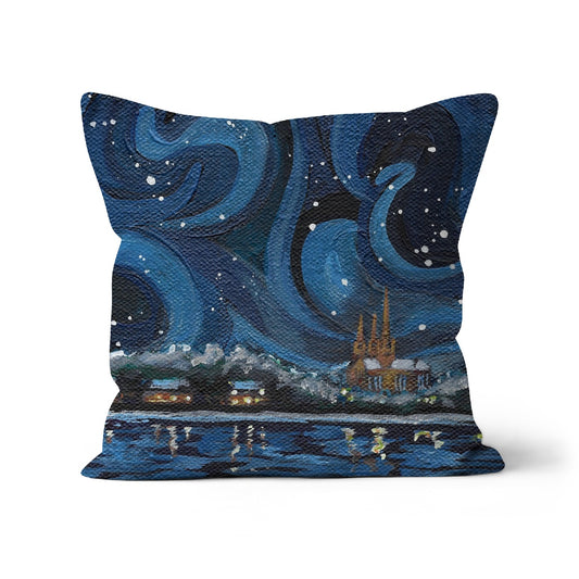 Snowstorm in Lichfield Cushion