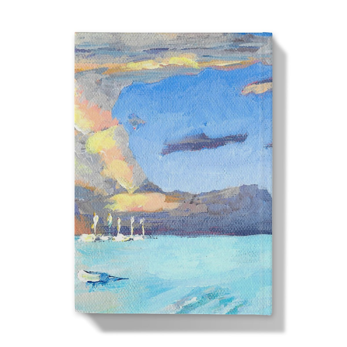 Last light of the day, Mauritius Hardback Journal