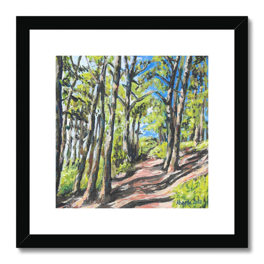 Lickey Hills Framed & Mounted Print 12x12"