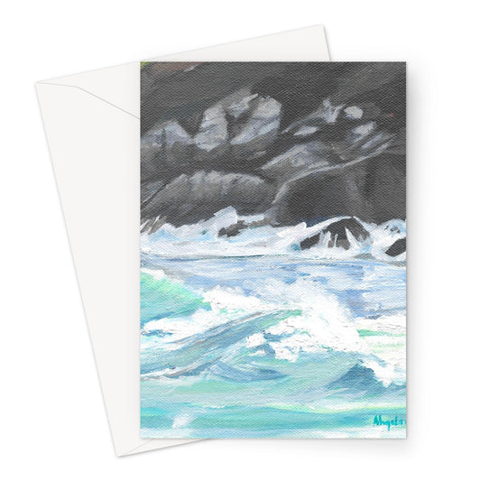 Waves at Porthminster Beach Greeting Card