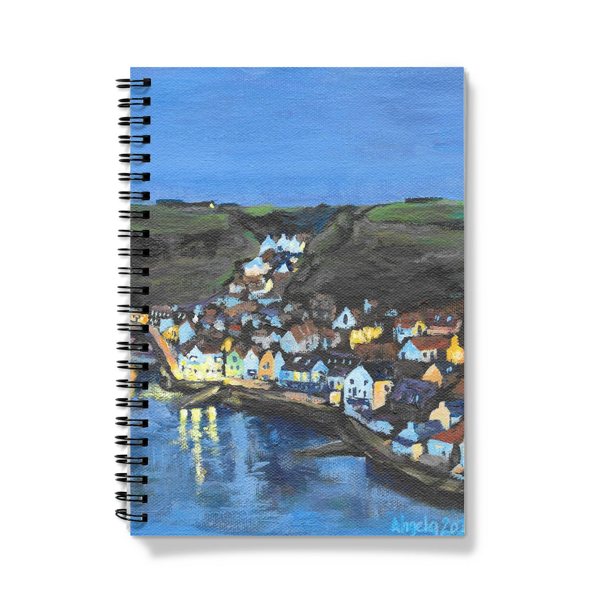 Nightfall in Staithes Notebook