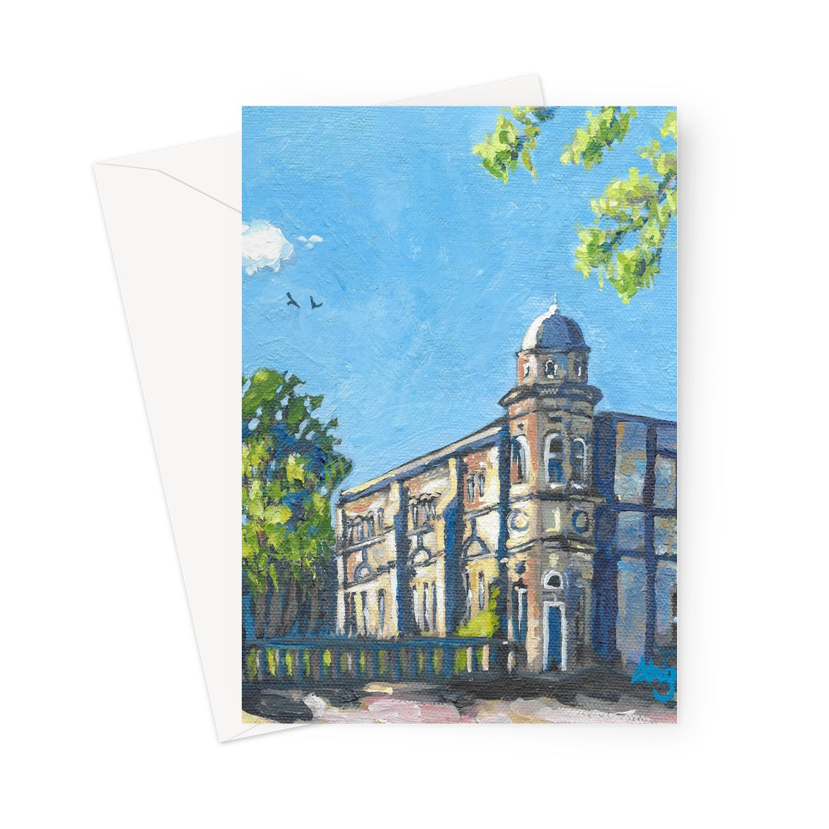 The Old Library, Lichfield Greeting Card