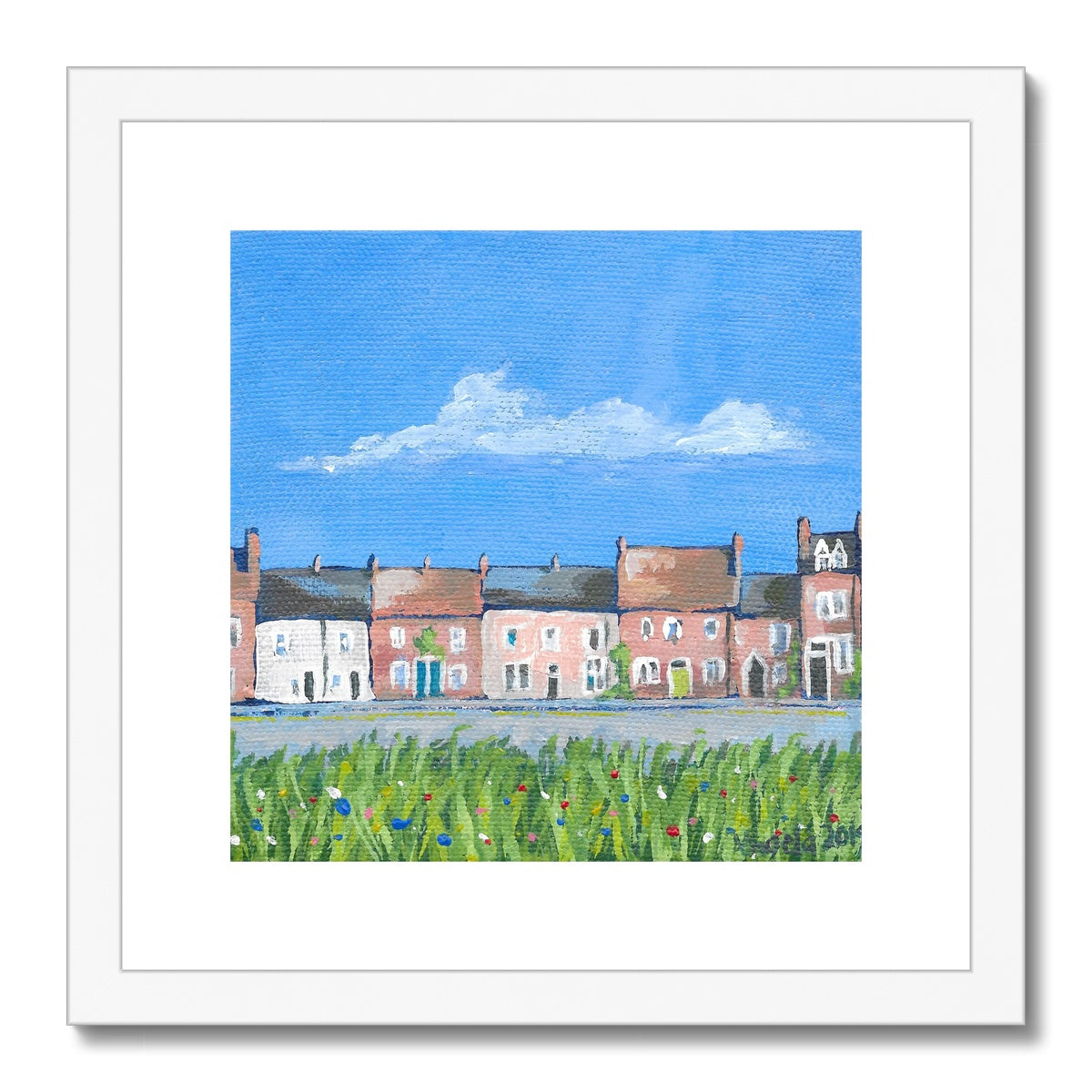 Stokesley Market Town Framed & Mounted Print 12x12"