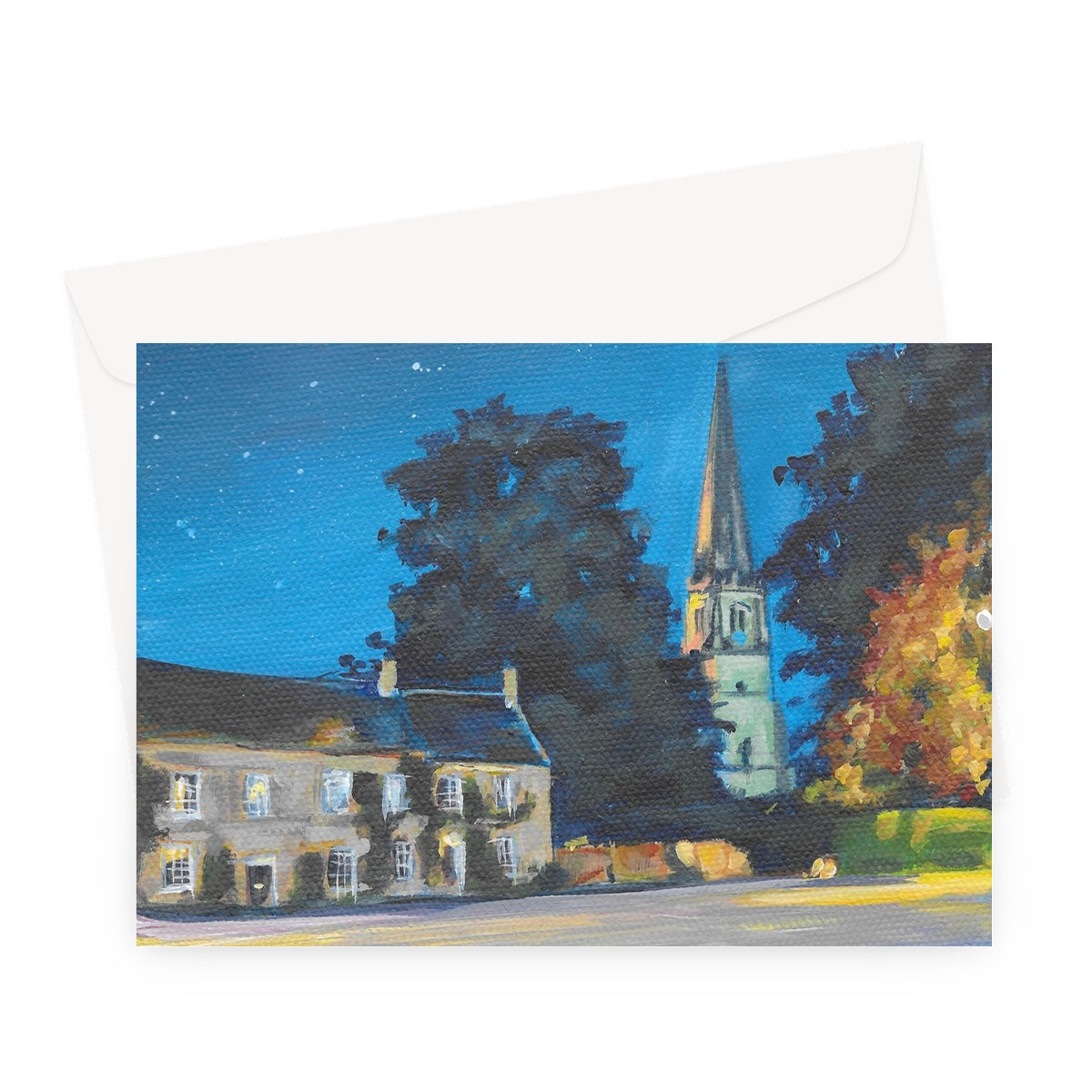 Masham at night Greeting Card