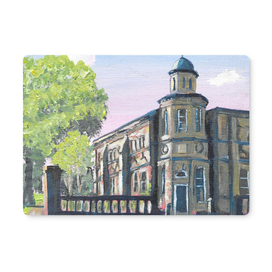 Pink skies and Old Library, Lichfield Placemat