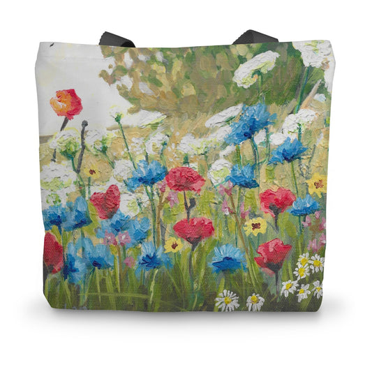 Wildflower meadow Canvas Tote Bag