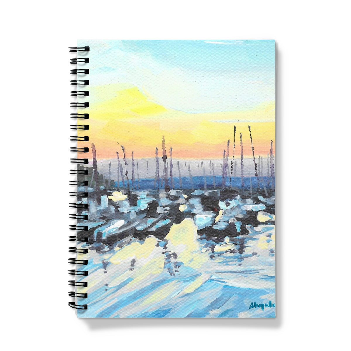 Brixham harbour Notebook