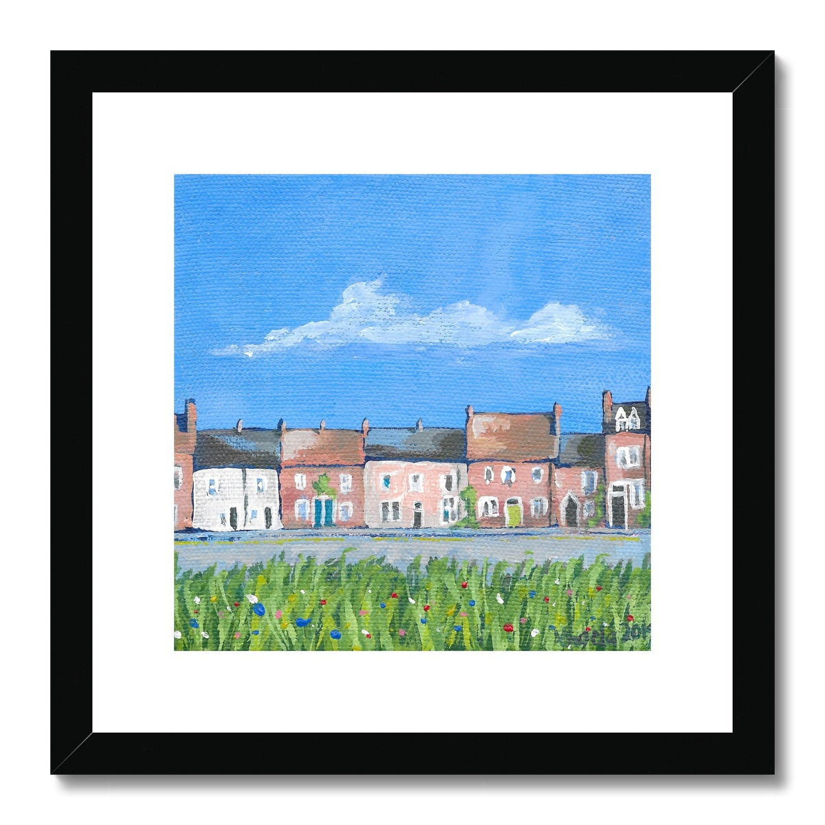 Stokesley Market Town Framed & Mounted Print 12x12"