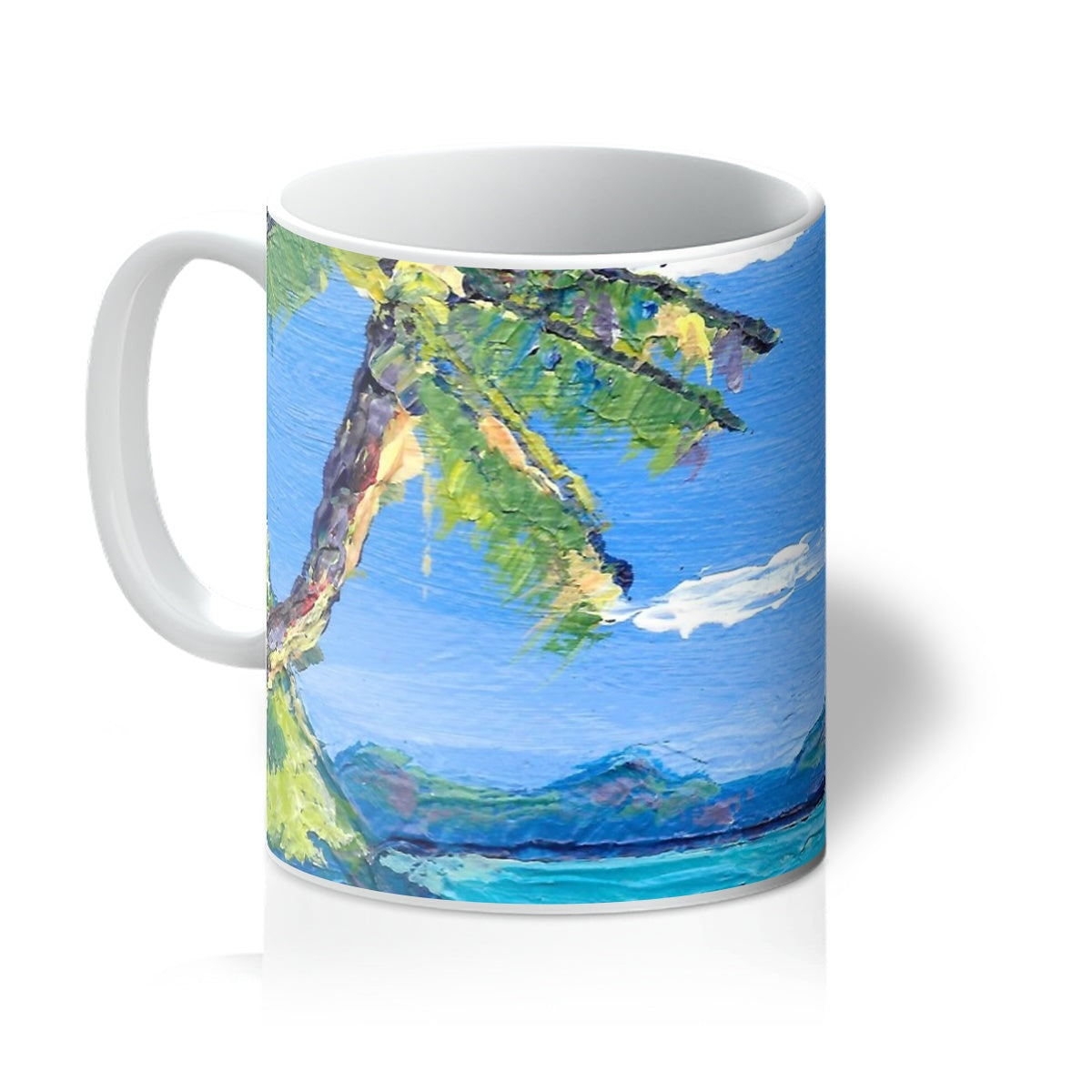 A little walk on the beach, Mauritius Mug