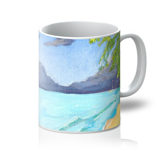 Last light of the day, Mauritius Mug