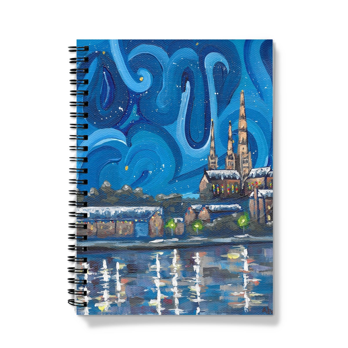 Winter in Lichfield Notebook