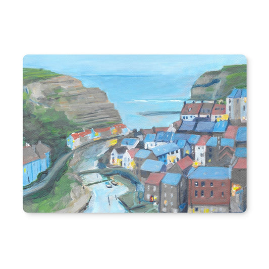 End of the day, Staithes Placemat