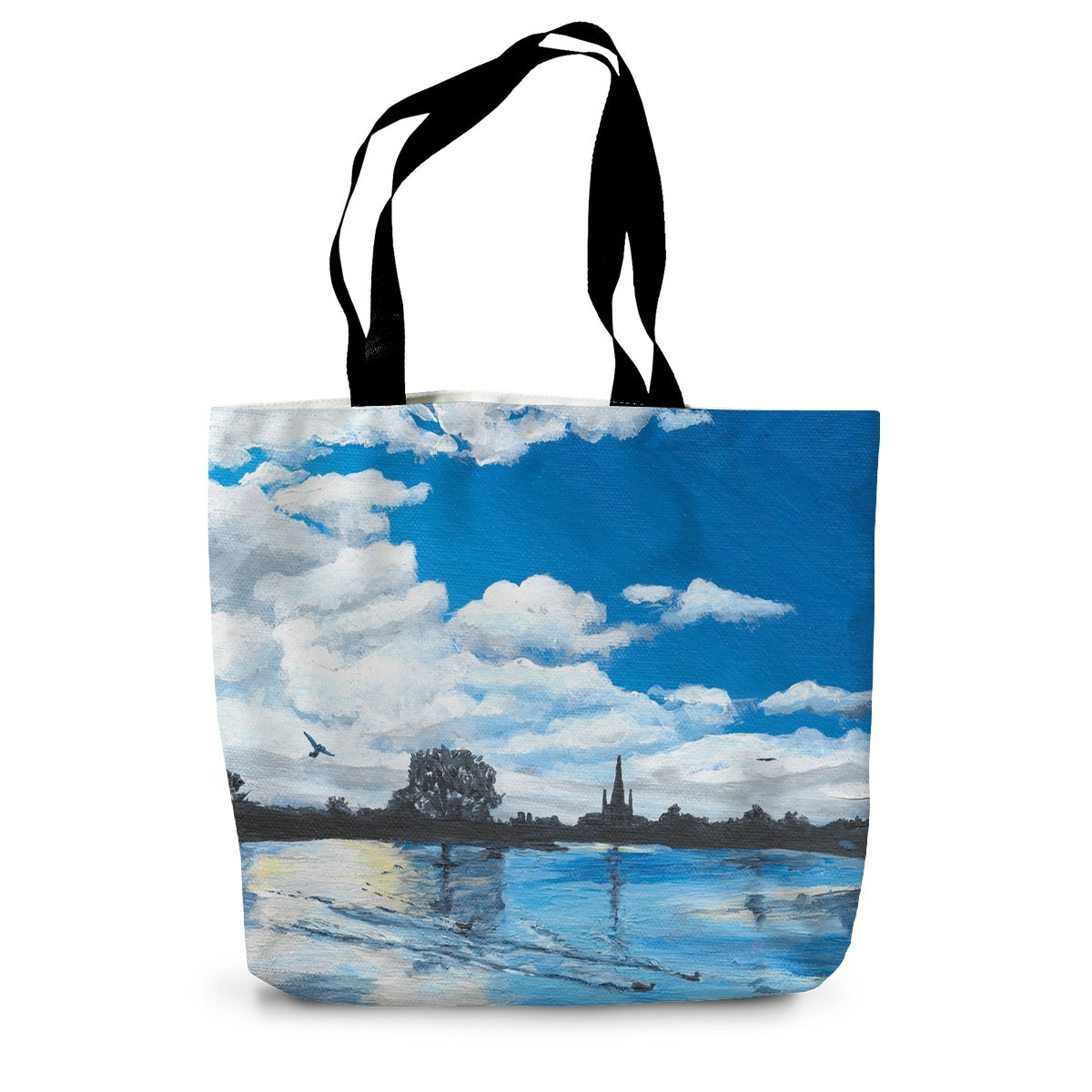 Winter walks, Lichfield Canvas Tote Bag