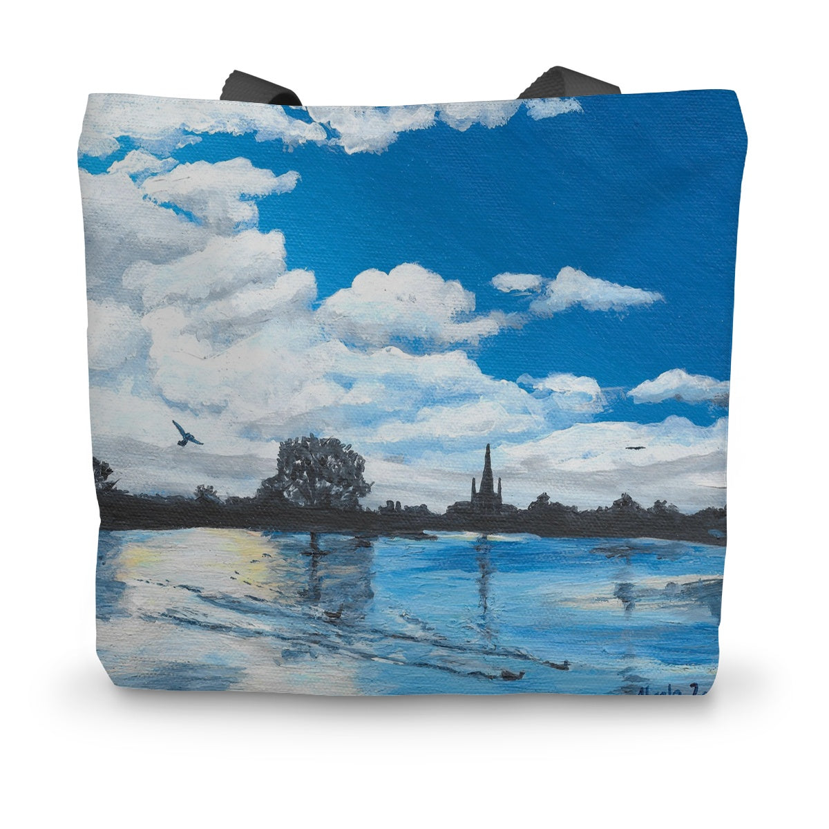 Winter walks, Lichfield Canvas Tote Bag