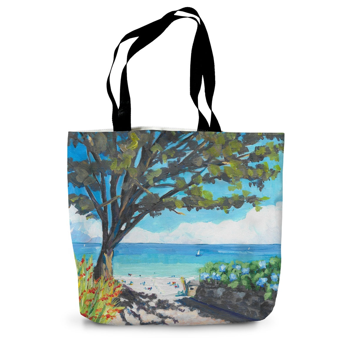 Cornish Days Canvas Tote Bag