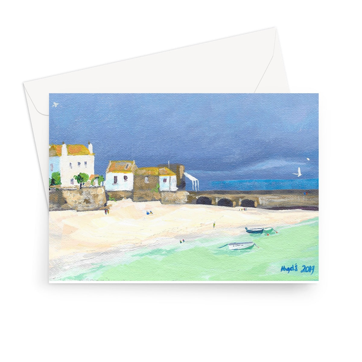 Smeaton's Pier Greeting Card