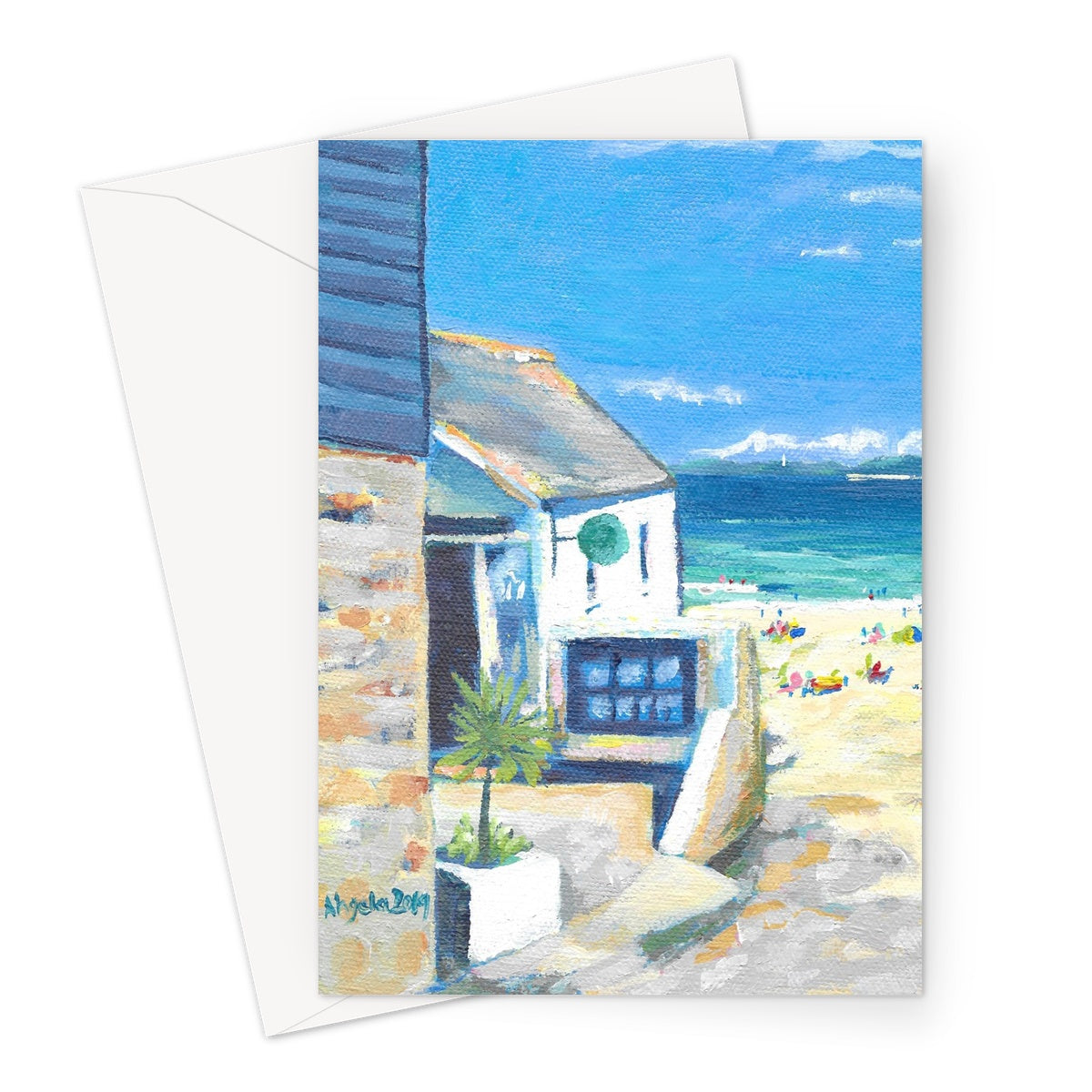 Porthgwidden Greeting Card