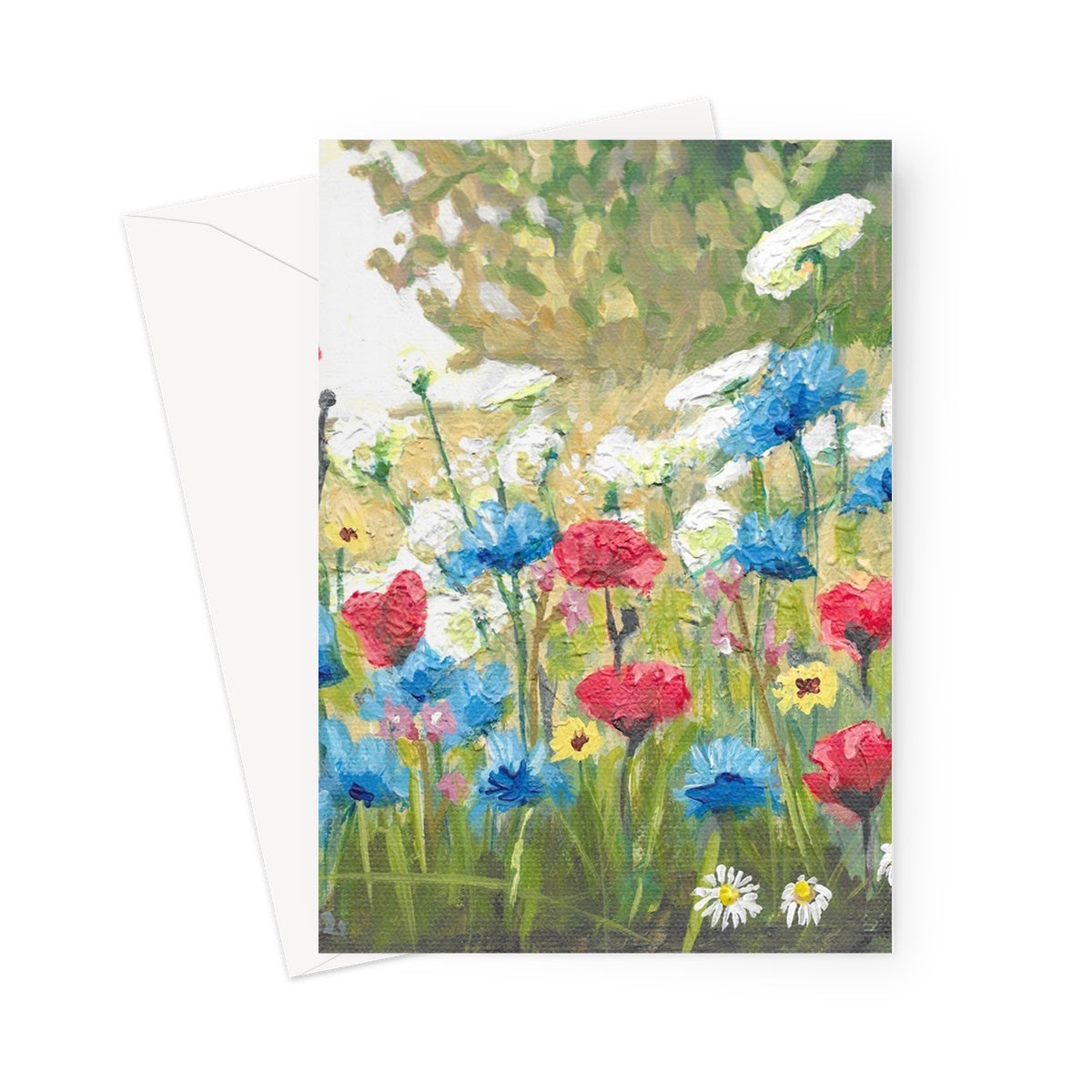 Wildflower meadow Greeting Card