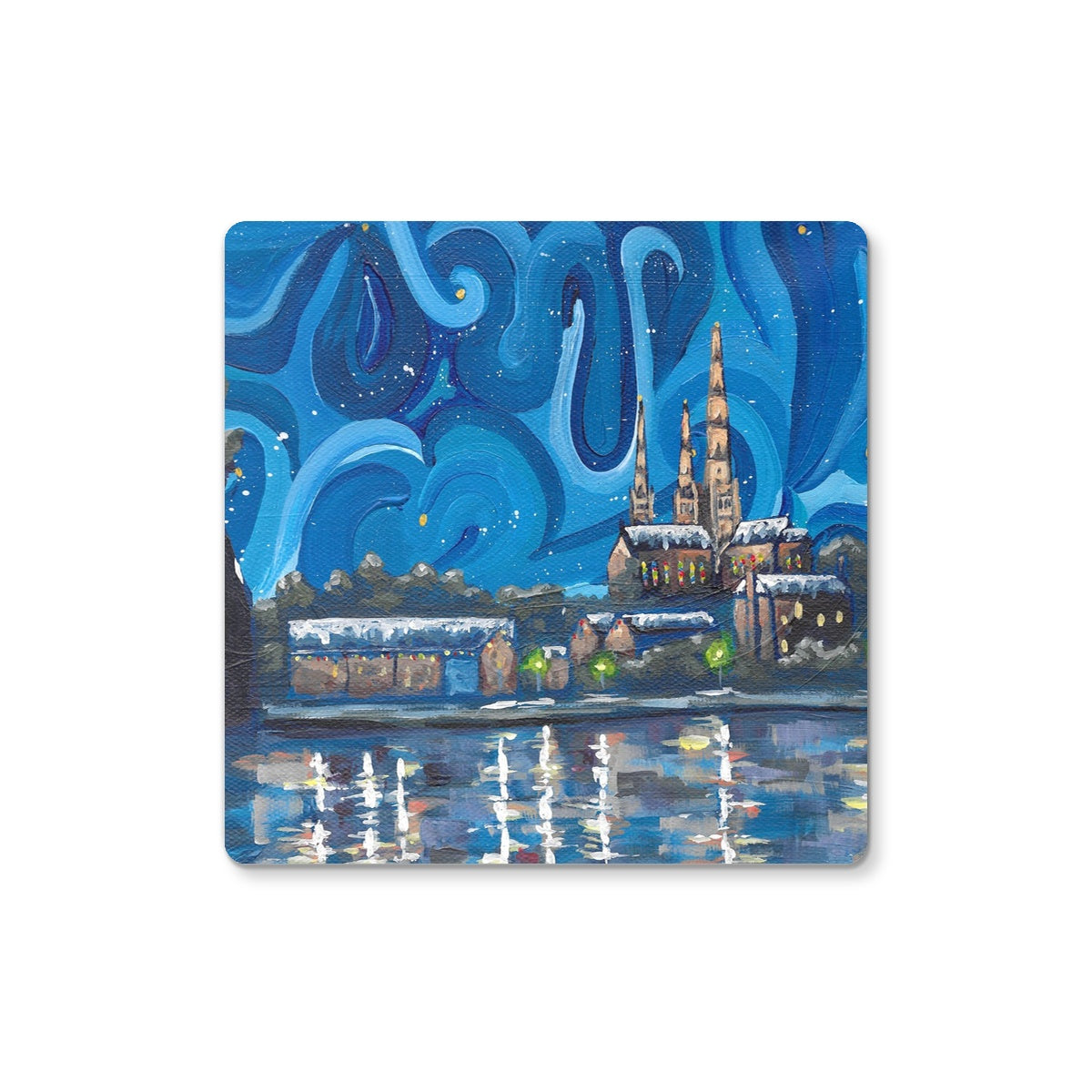 Winter in Lichfield Coaster