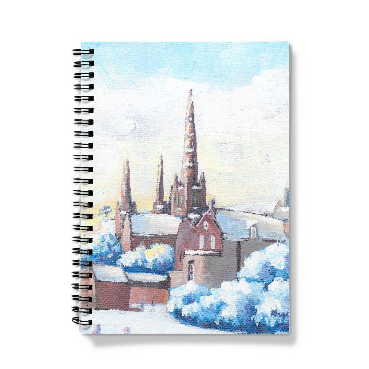 Fresh snow in Lichfield Notebook
