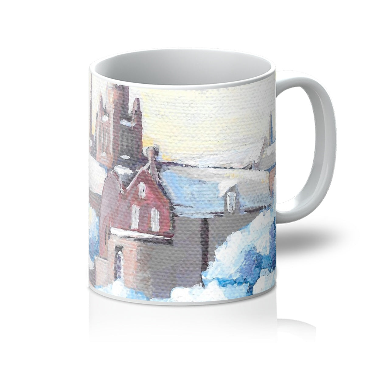 Fresh snow in Lichfield Mug