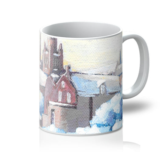 Fresh snow in Lichfield Mug