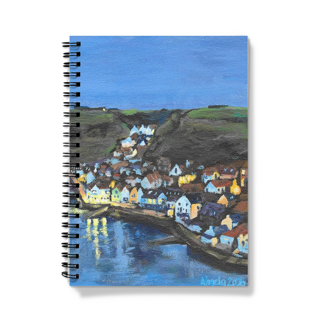 Nightfall in Staithes Notebook