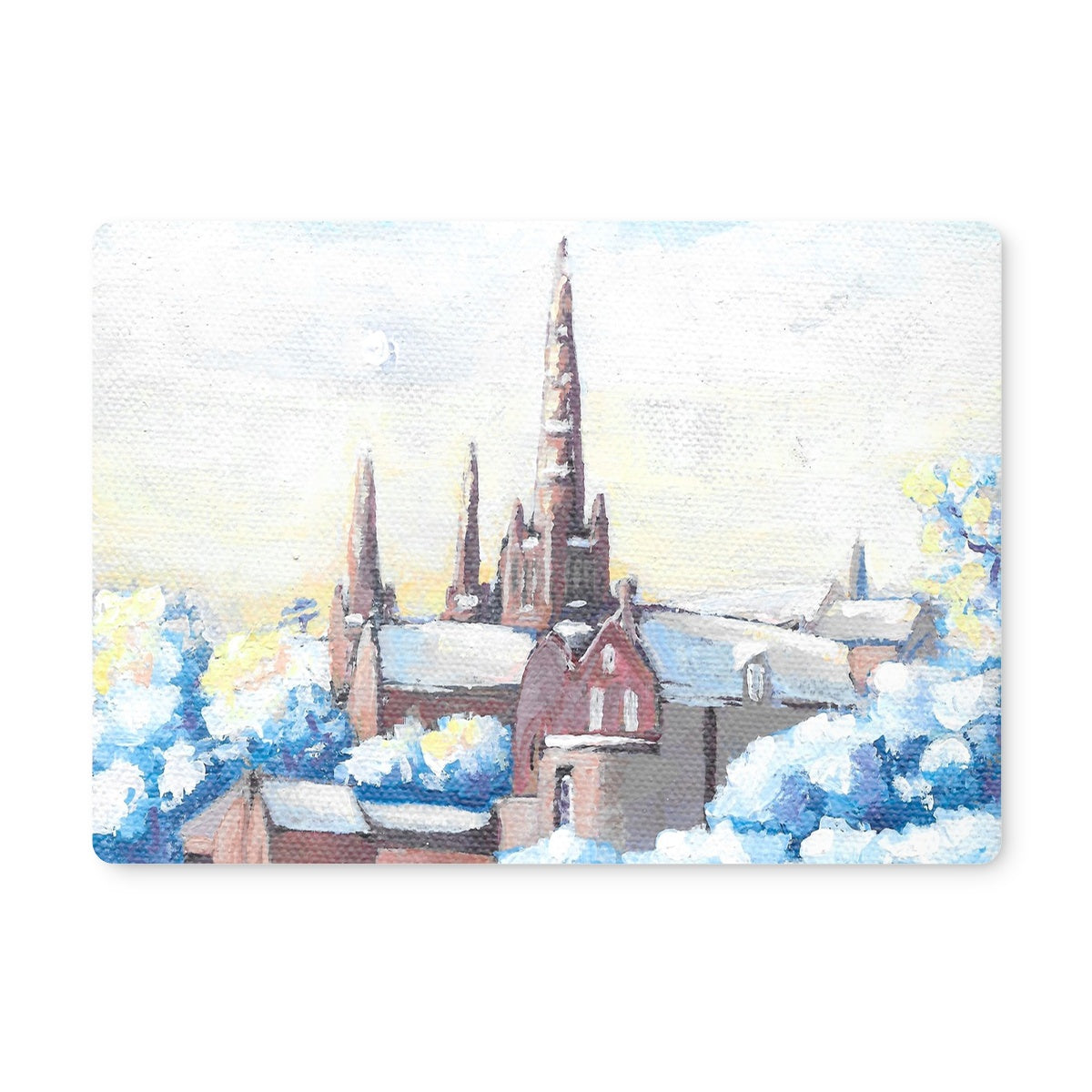 Fresh snow in Lichfield Placemat