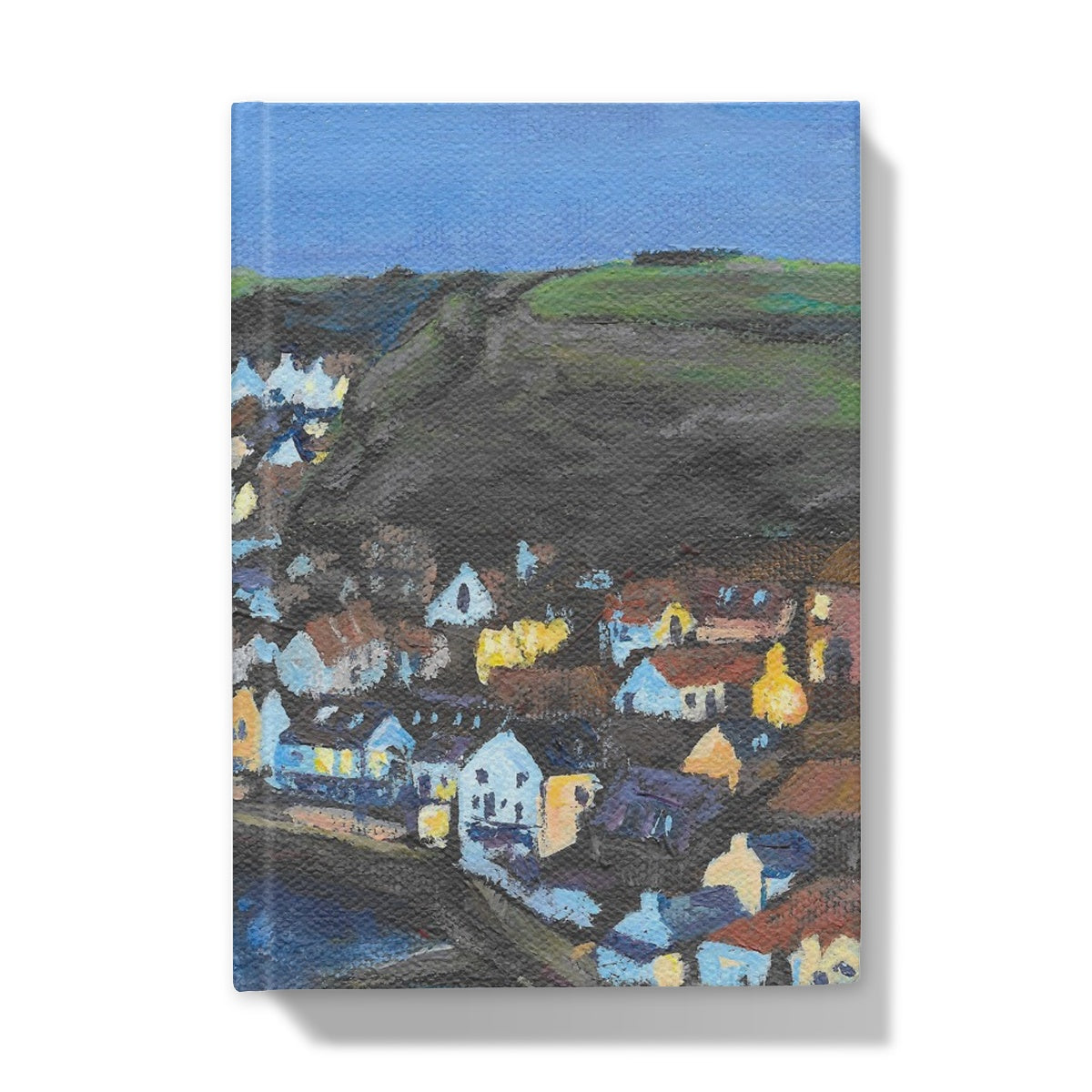 Nightfall in Staithes Hardback Journal